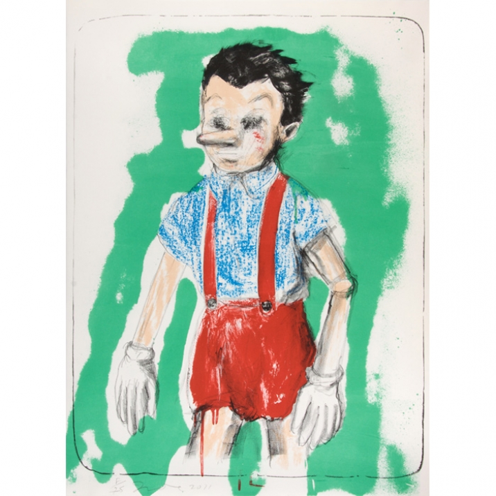 Jim Dine, Lithographie