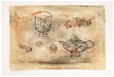 Zao Wou-Ki, Lithograph &quot;The Tea-pot&quot;
