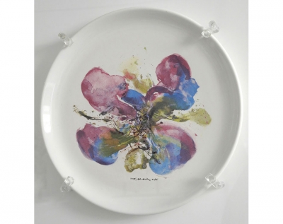 Zao Wou-Ki, Butterfly Plate