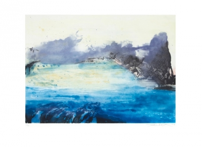 ZAO WOU-KI, ETCHING WITH AQUATINT  N° 326